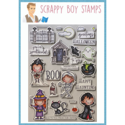Tomb Town - 6x8 Stamp scrappyboystamps