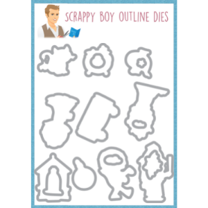 Outline Dies - Tomb Town scrappyboystamps