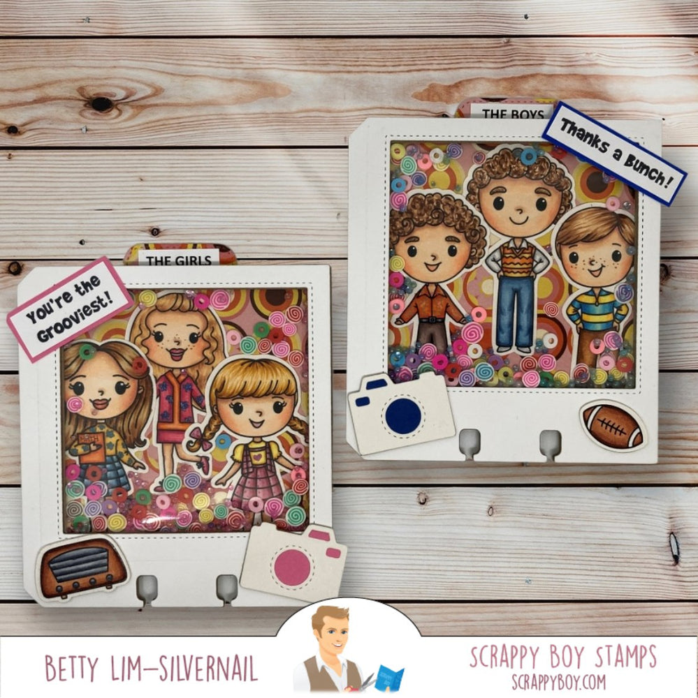 
                  
                    I Want It All Bundle - 70's Family Release scrappyboystamps
                  
                