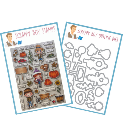 
                  
                    Bundle - Happy Fall Stamp & Outline Dies scrappyboystamps
                  
                