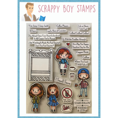 
                  
                    Bundle - Coffee Girls Stamp & Outline Dies scrappyboystamps
                  
                