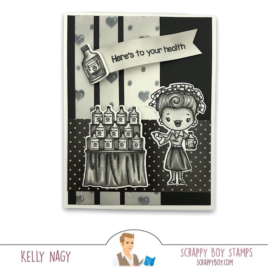
                  
                    Everyone's Favorite Red Head - 6x8 Stamp scrappyboystamps
                  
                