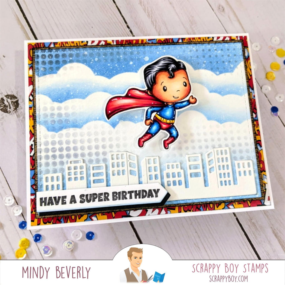 
                  
                    I Want It All Bundle - Superheroes Release scrappyboystamps
                  
                