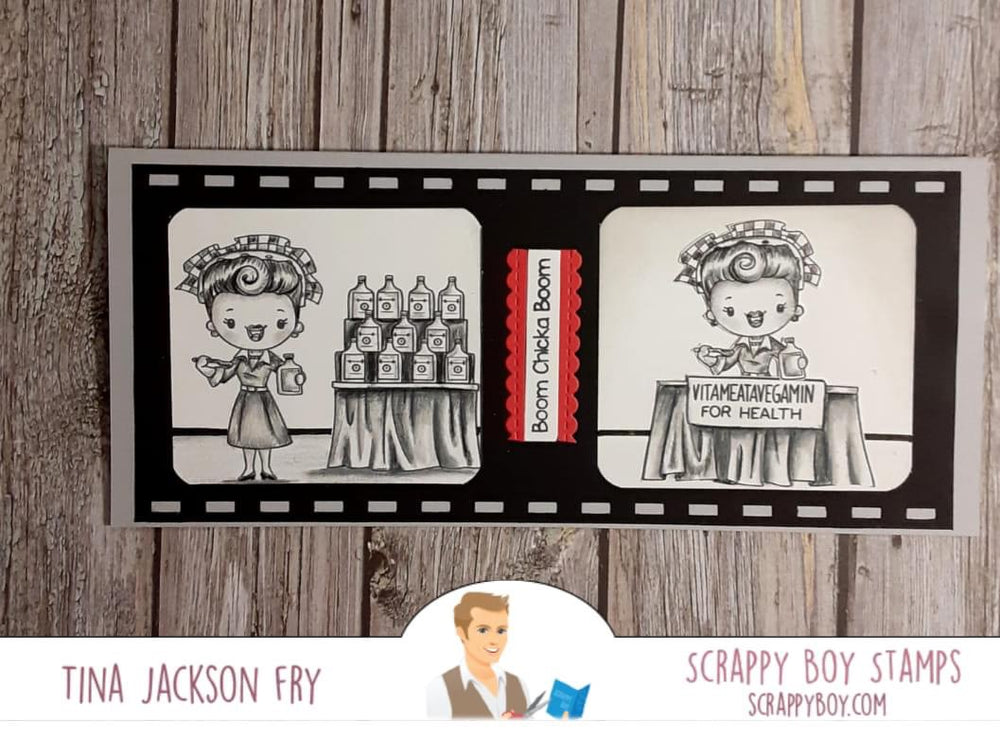 
                  
                    I Want It All Bundle - Everyone's Favorite Red Head scrappyboystamps
                  
                