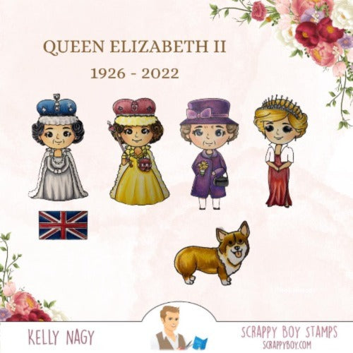
                  
                    Her Royal Majesty 6x8 Stamp Set Scrappy Boy Stamps
                  
                
