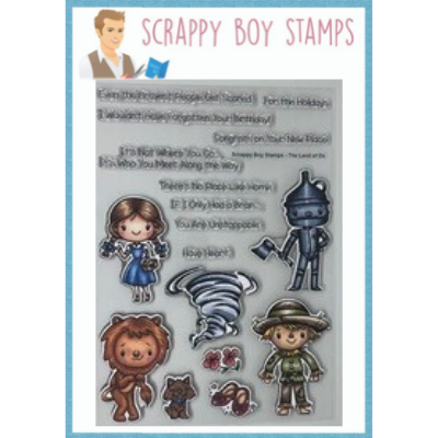Land of Oz - 6x8 Stamp scrappyboystamps