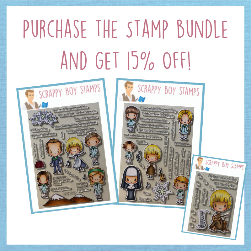 Bundle - Music Release Stamp Sets Bundle scrappyboystamps
