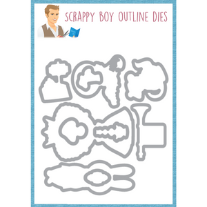 Outline Dies - Off With Their Head scrappyboystamps