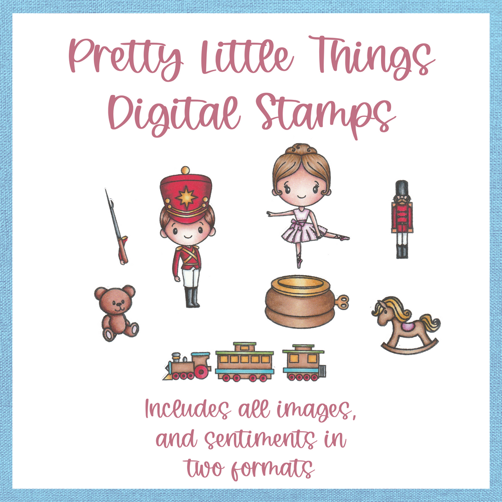 Pretty Little Things - DIGITAL STAMPS scrappyboystamps
