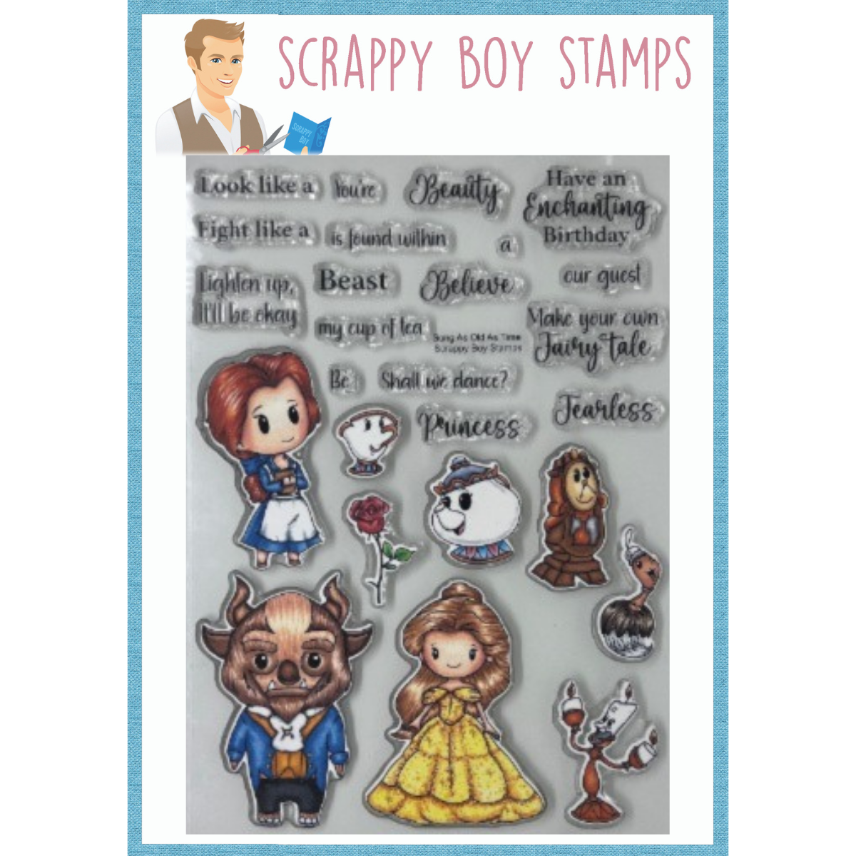 
                  
                    I Want It All Bundle - Song As Old As Time scrappyboystamps
                  
                