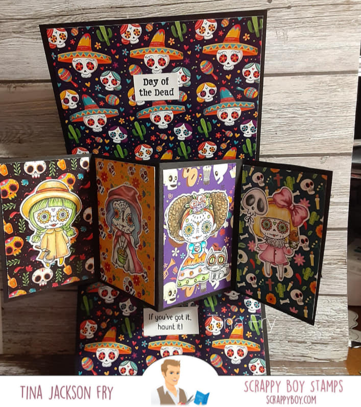 
                  
                    Day of the Dead 6x6 Paper Pack scrappyboystamps
                  
                