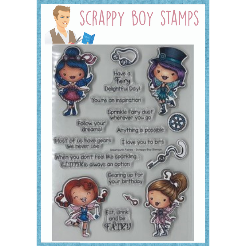 
                  
                    Steampunk Fairies - 6x8 Stamp scrappyboystamps
                  
                