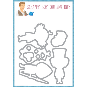 
                  
                    Outline Die Bundle - Wonderland Release scrappyboystamps
                  
                