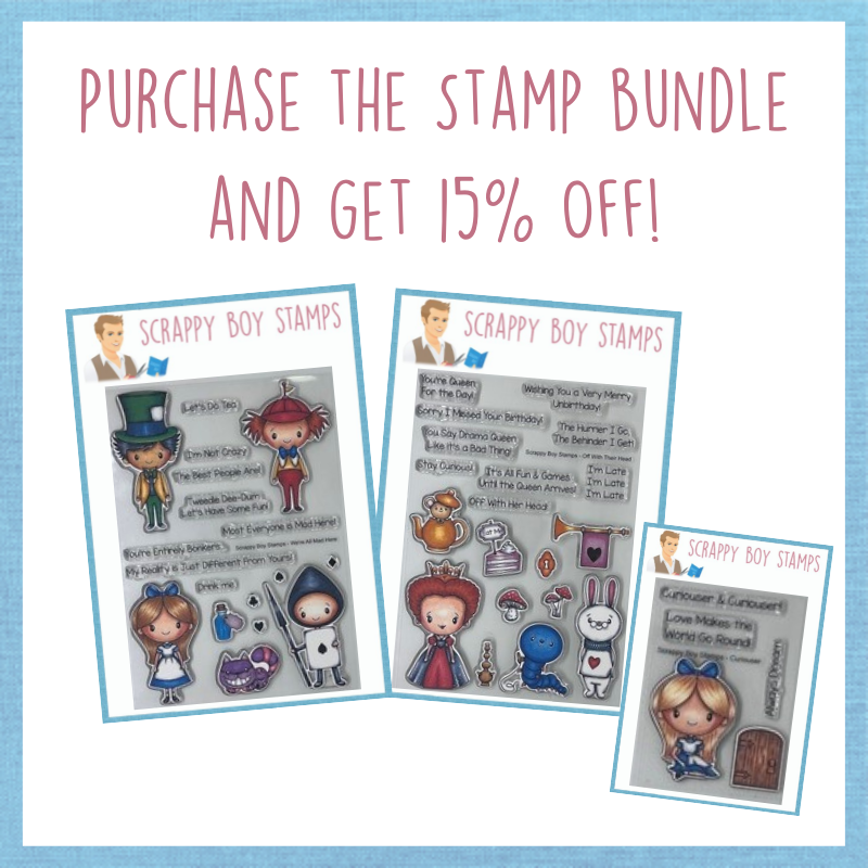 
                  
                    Bundle - Wonderland Release Stamp Sets Bundle scrappyboystamps
                  
                